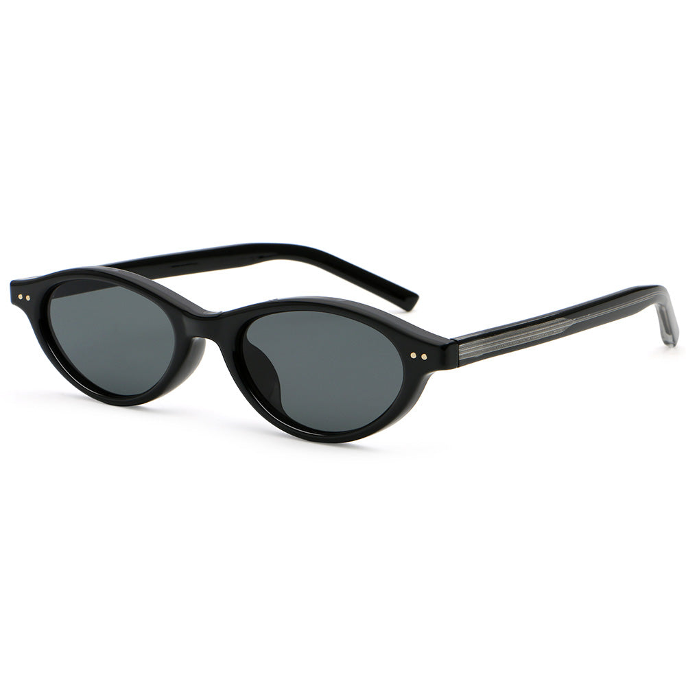 Verano Dune — Retro Oval Sunglasses