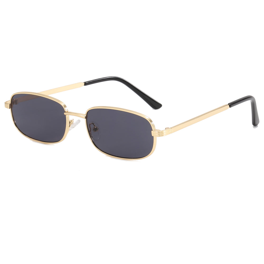 Verano Riva — Metal Rectangle Sunglasses