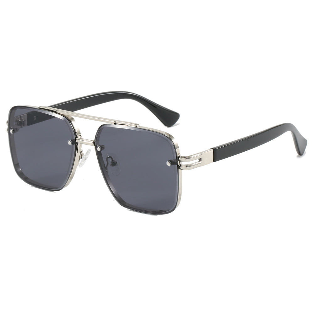 Verano Marino — Double-Bridge Pilot Sunglasses