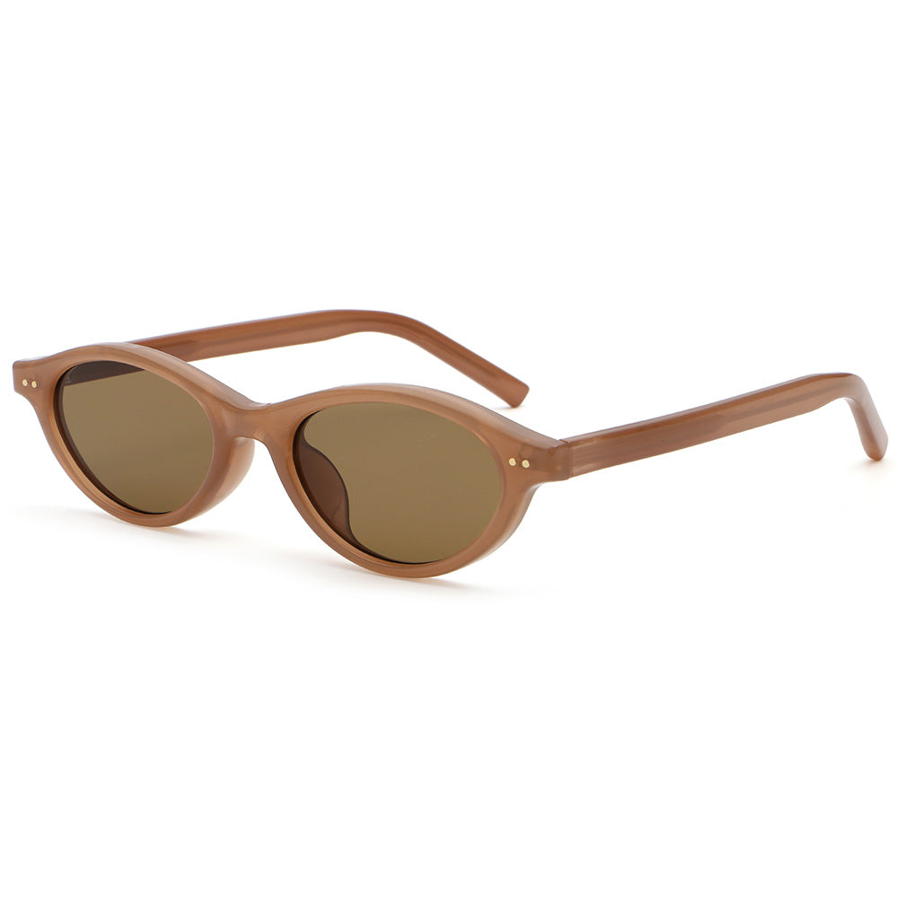 Verano Dune — Retro Oval Sunglasses