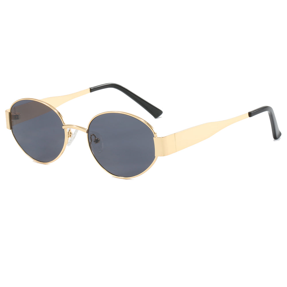 Verano Sol — Metal Oval Sunglasses