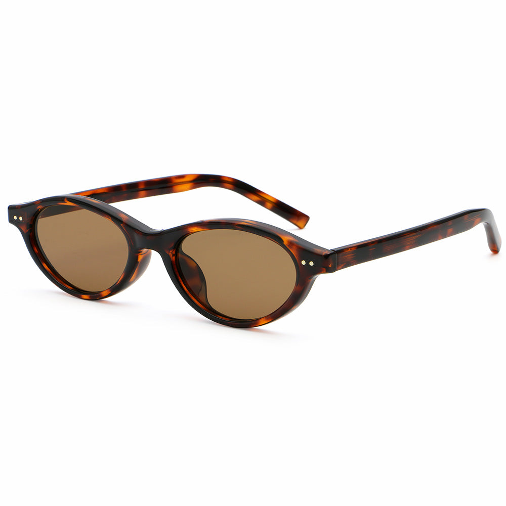 Verano Dune — Retro Oval Sunglasses