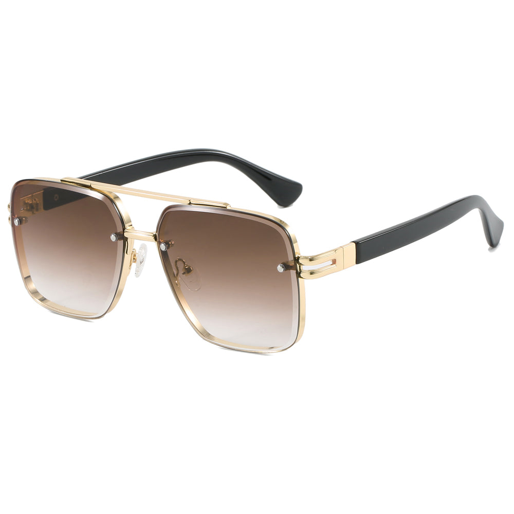 Verano Marino — Double-Bridge Pilot Sunglasses