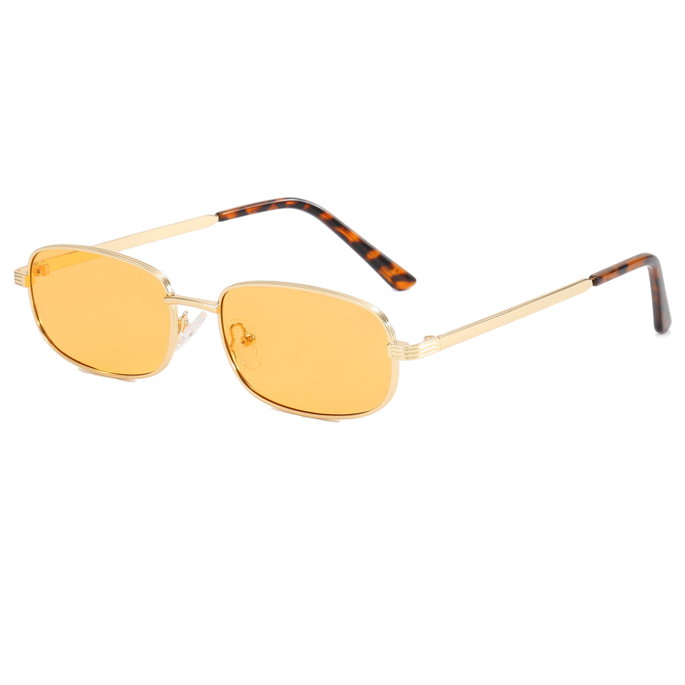 Verano Riva — Metal Rectangle Sunglasses