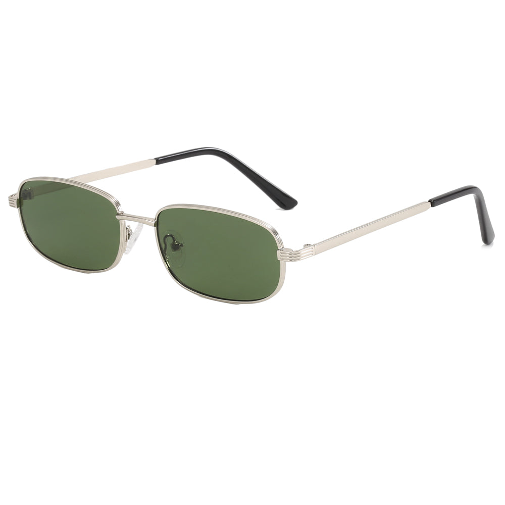 Verano Riva — Metal Rectangle Sunglasses