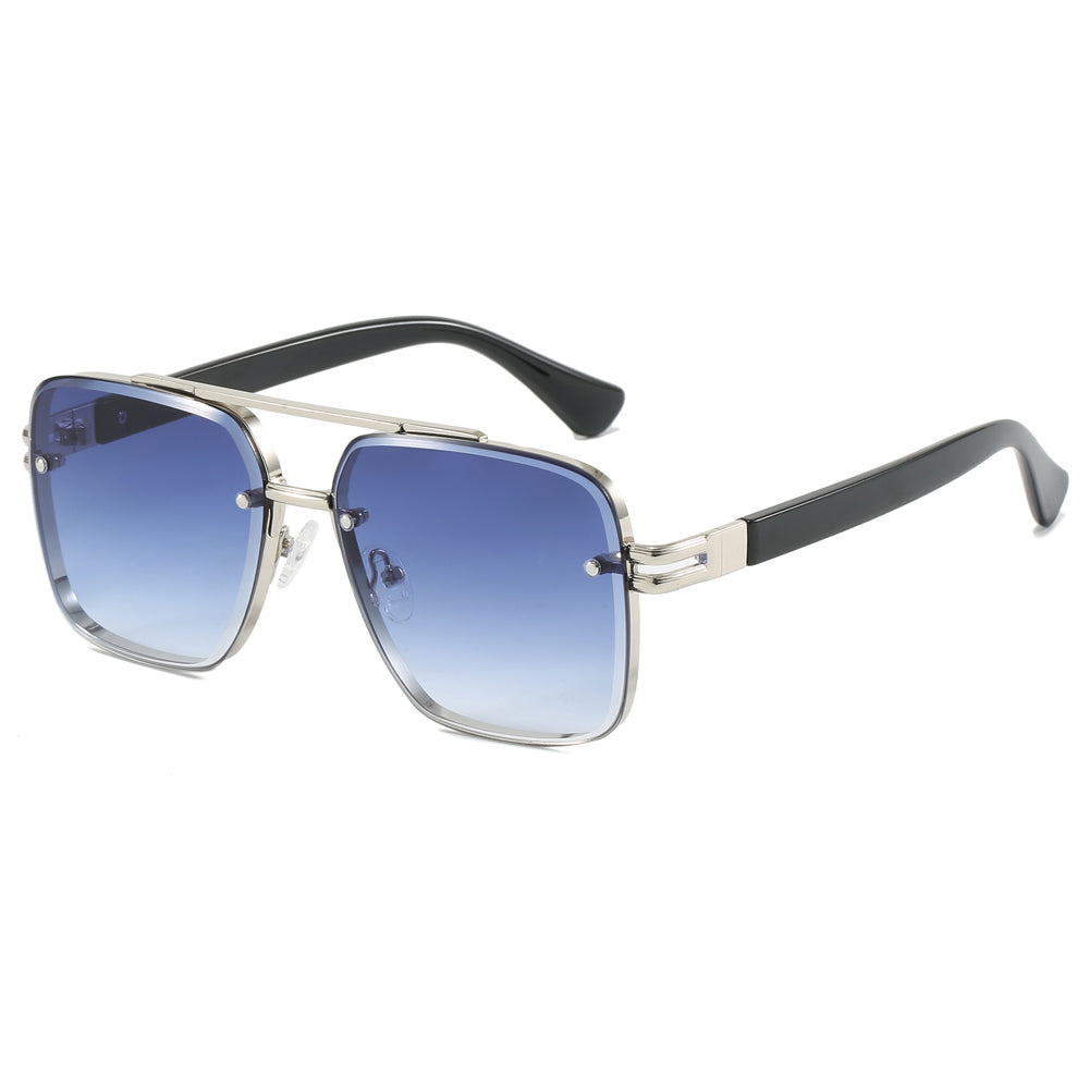 Verano Marino — Double-Bridge Pilot Sunglasses