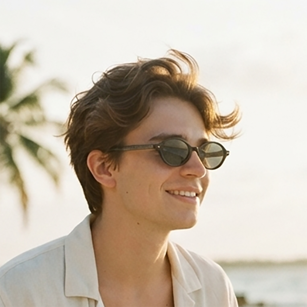 Verano Capri — Acetate Oval Sunglasses
