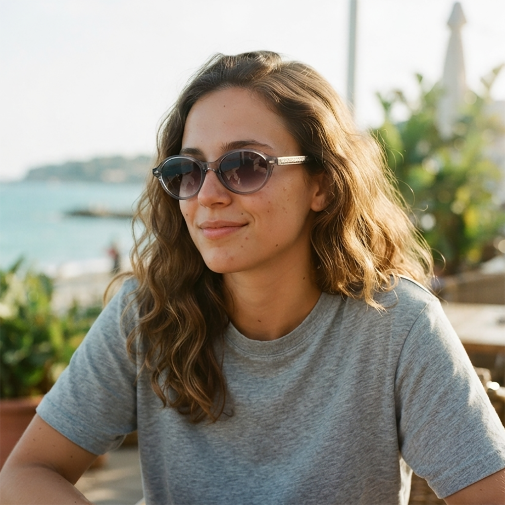 Verano Capri — Acetate Oval Sunglasses