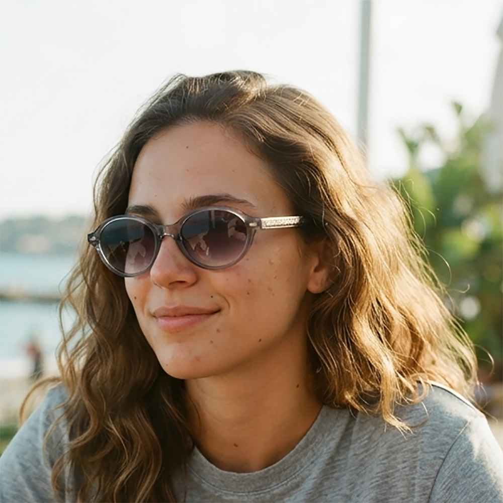 Verano Capri — Acetate Oval Sunglasses