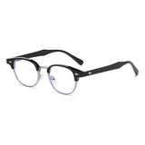 Black-Silver-Blue Light