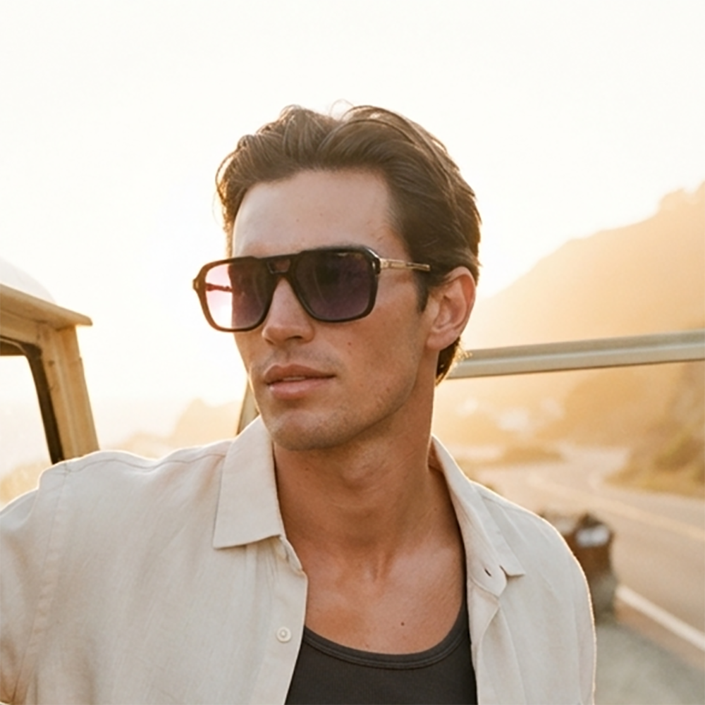 Verano Cabo — Flat-Top Pilot Sunglasses