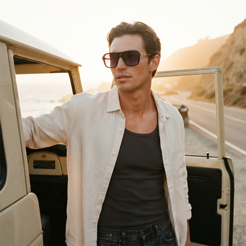 Verano Cabo — Flat-Top Pilot Sunglasses