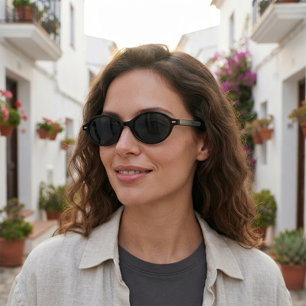 Verano Capri — Acetate Oval Sunglasses