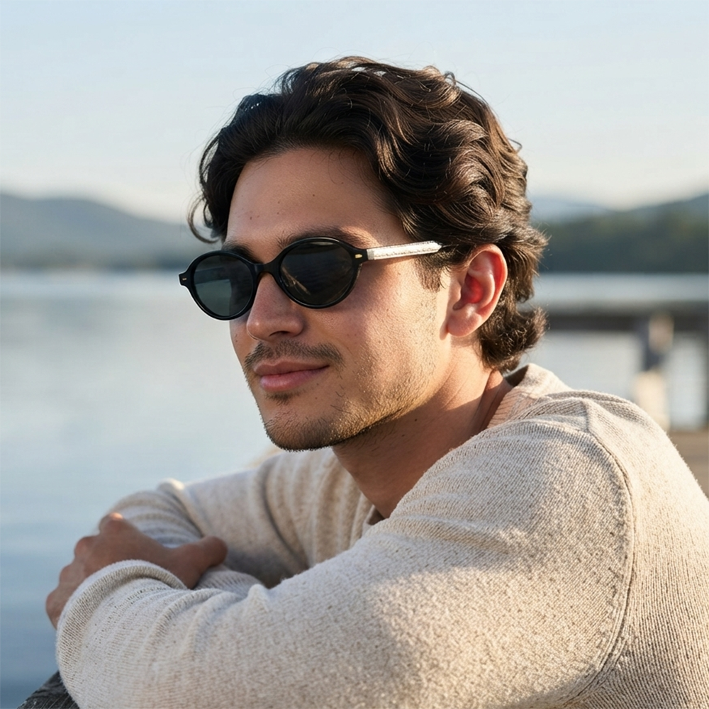 Verano Capri — Acetate Oval Sunglasses