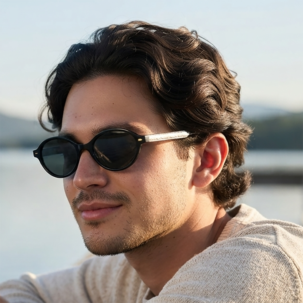 Verano Capri — Acetate Oval Sunglasses