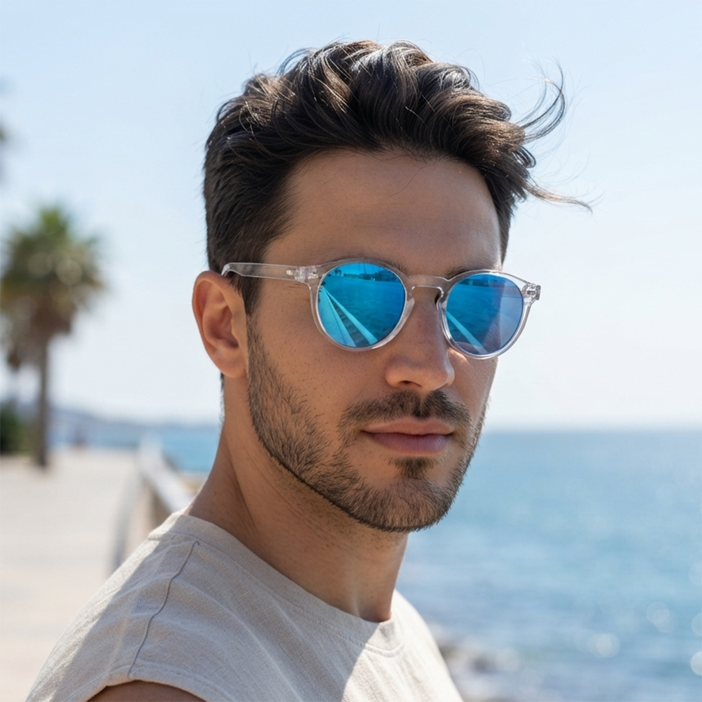 Verano Lido — Keyhole Round Sunglasses