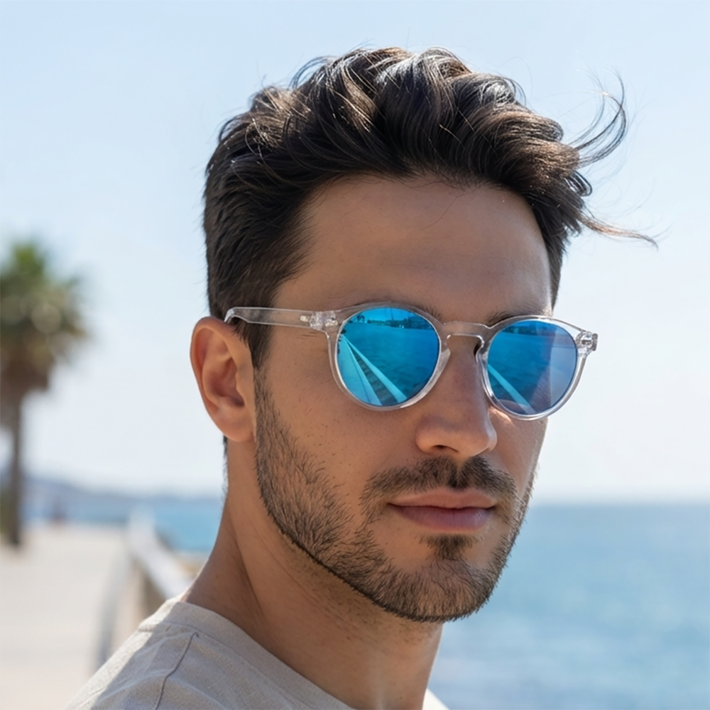 Verano Lido — Keyhole Round Sunglasses
