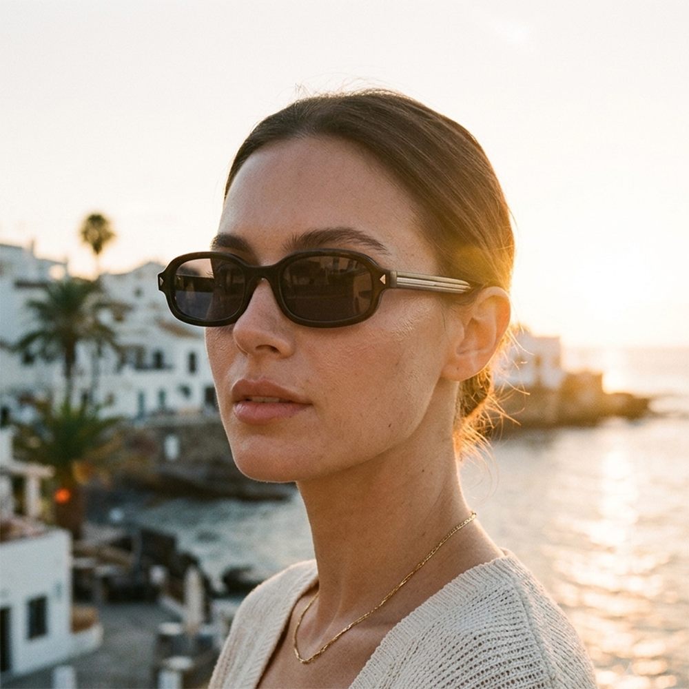 Verano Lola — Y2K Rectangle Sunglasses
