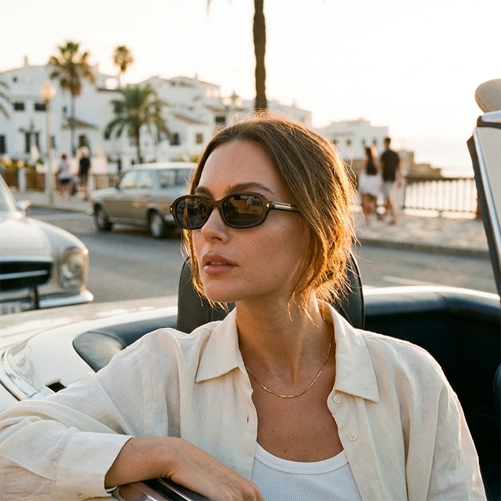 Verano Lola — Y2K Rectangle Sunglasses