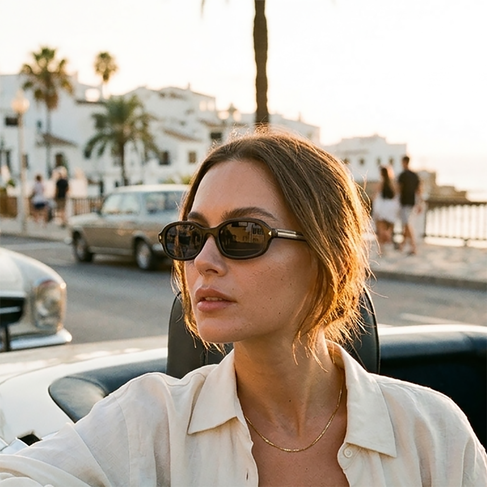 Verano Lola — Y2K Rectangle Sunglasses