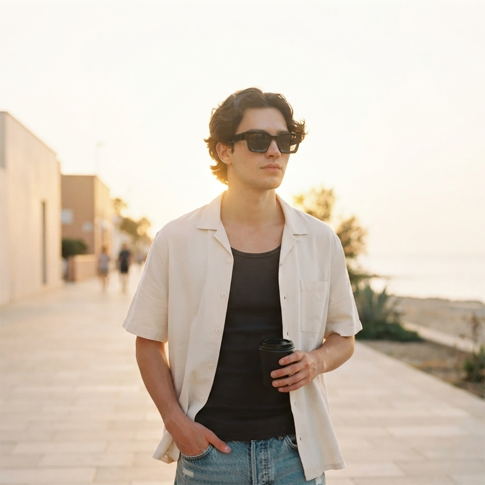 Verano Onda — Oversized Square Sunglasses