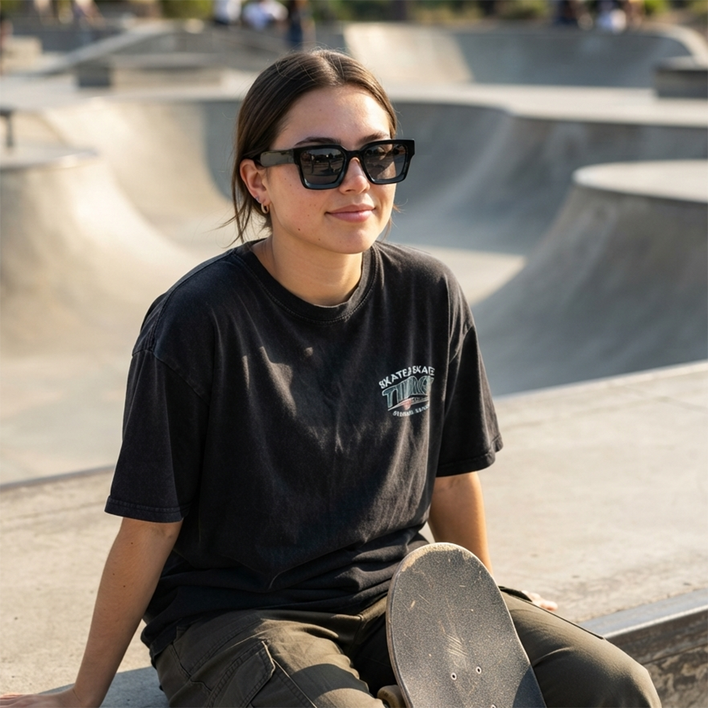 Verano Onda — Oversized Square Sunglasses