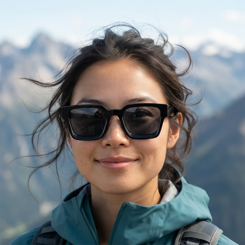 Verano Onda — Oversized Square Sunglasses
