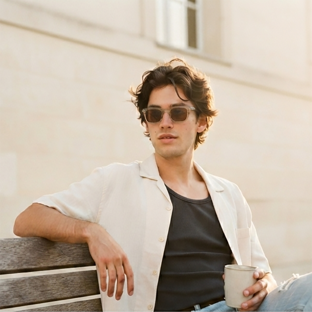 Verano Sienna — Bold Square Sunglasses