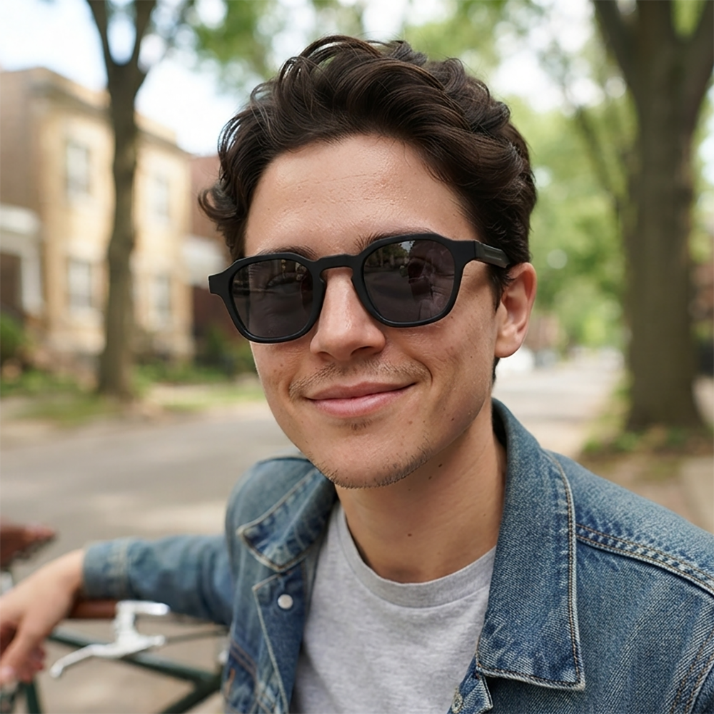 Verano Sienna — Bold Square Sunglasses