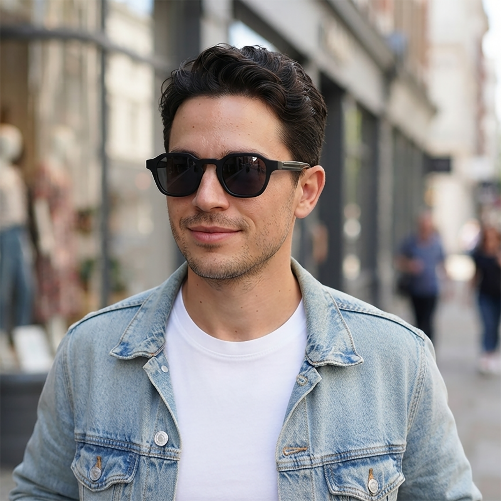 Verano Sienna — Bold Square Sunglasses