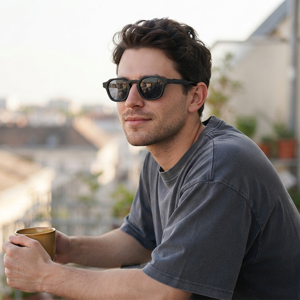 Verano Sienna — Bold Square Sunglasses