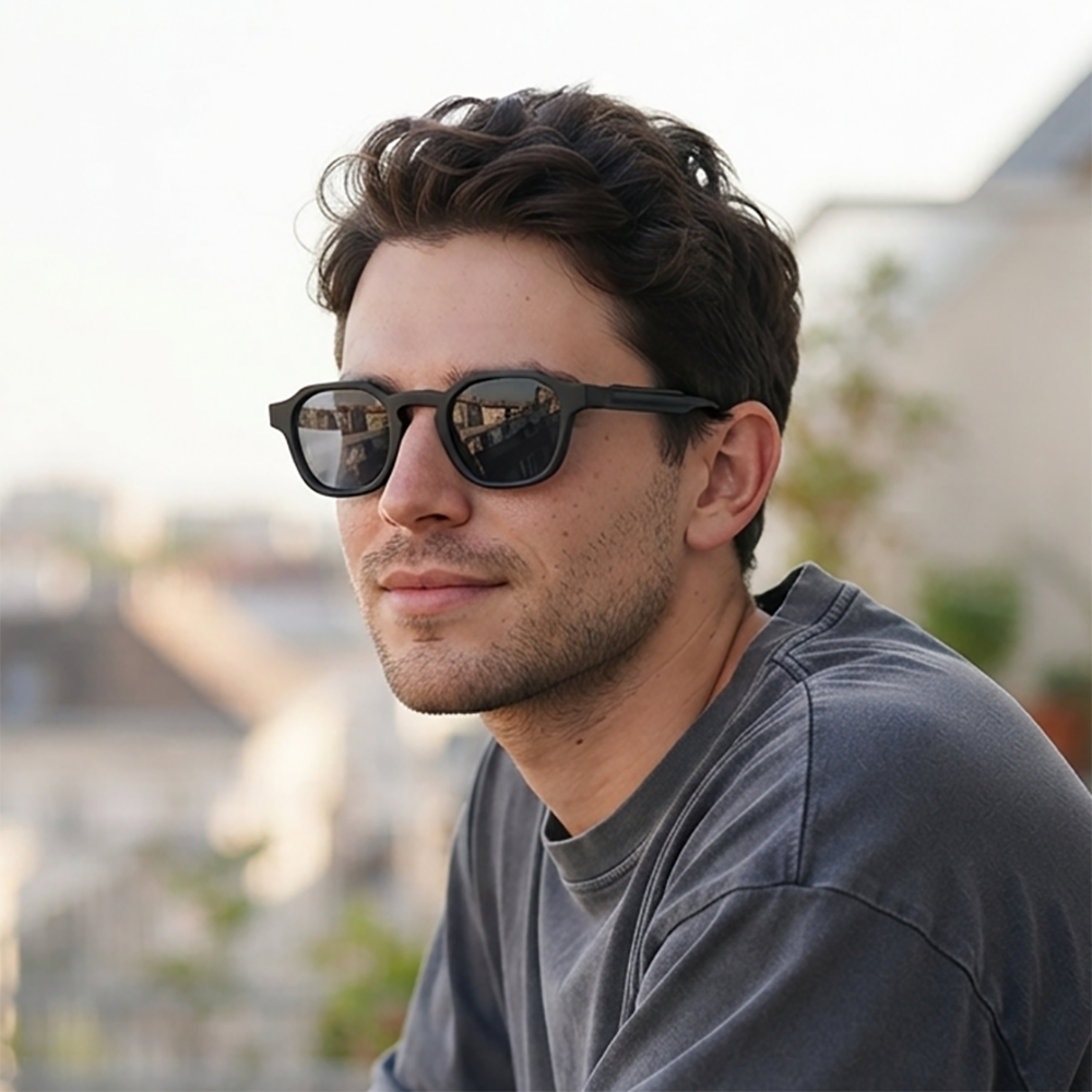 Verano Sienna — Bold Square Sunglasses